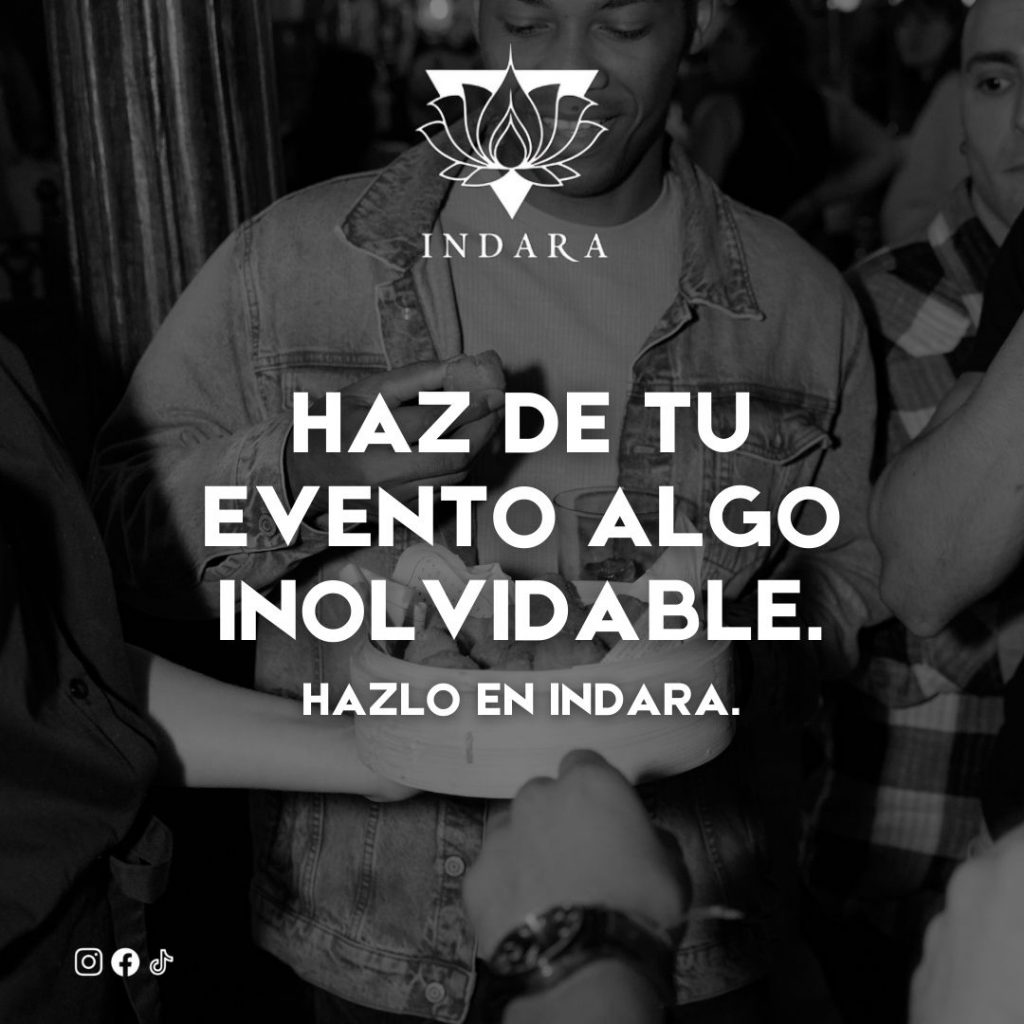 Espacio para organizar eventos en Pamplona en Indara Club, con iluminación y ambiente elegante para celebraciones y fiestas privadas