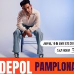 Cartel del showcase exclusivo de Depol en Indara Pamplona con Europa FM