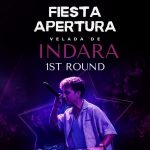 Cartel de la Fiesta de Apertura de Indara Club Pamplona con Aitor Alonso y DJs residentes