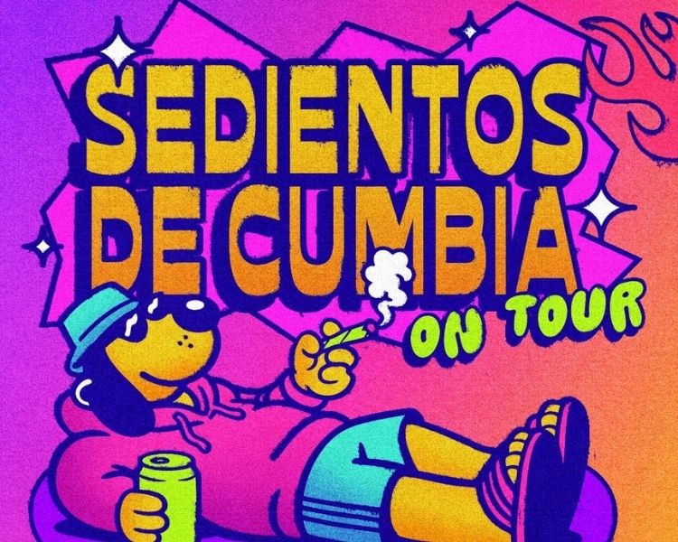 Cartel del concierto Sedientos de Cumbia en Indara Club Pamplona