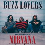 Cartel del concierto tributo a Nirvana con el grupo Nirvanna en Indara Club Pamplona, con imagen de la banda y fecha del evento.