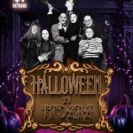 Cartel de la fiesta de Halloween en la Sala Indara de Pamplona el 31 de octubre de 2025.
