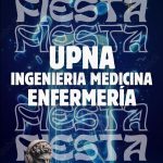 Cartel de la fiesta UPNA Ingeniería, Medicina y Enfermería en la Sala Indara de Pamplona, el jueves 27 de noviembre de 2025, con inicio a las 00:00h.