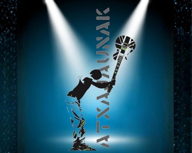 Cartel del concierto de Atxajaunak en Indara Pamplona con guitarra en directo